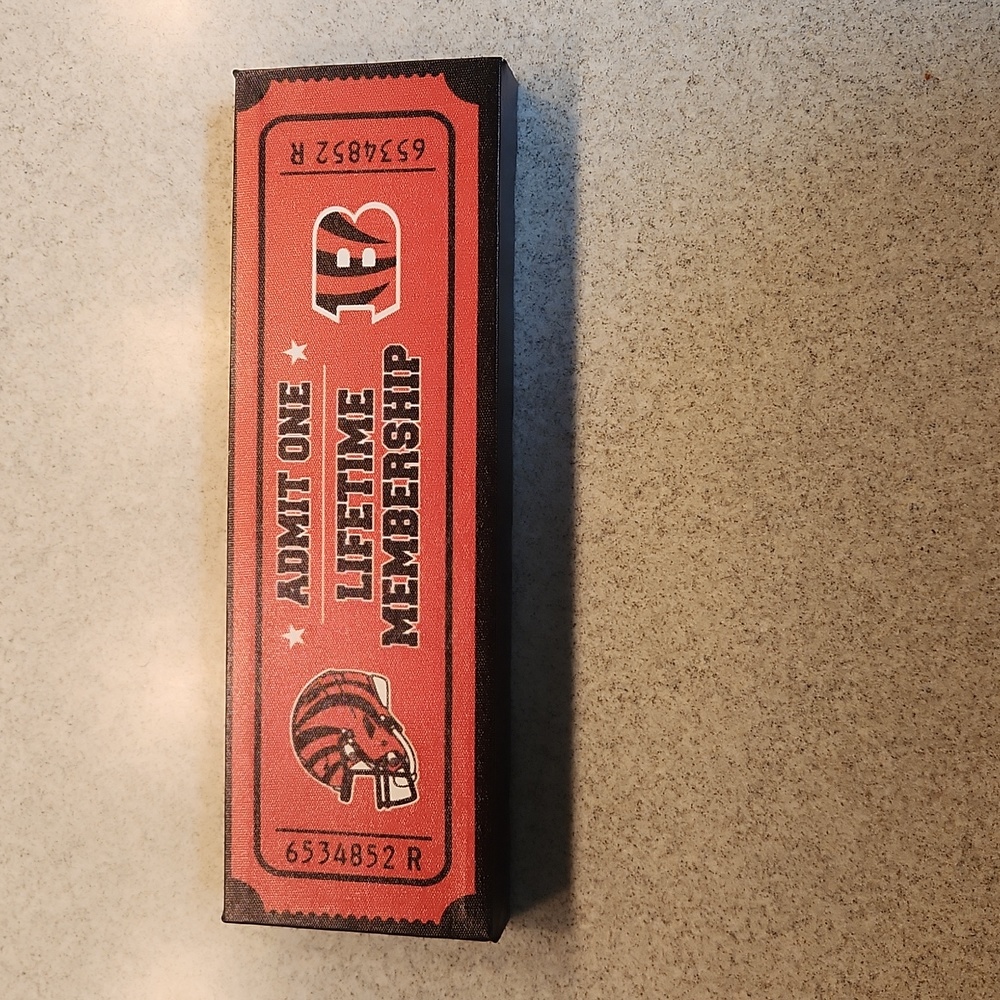 ⭐️BENGALS WALL CANVAS